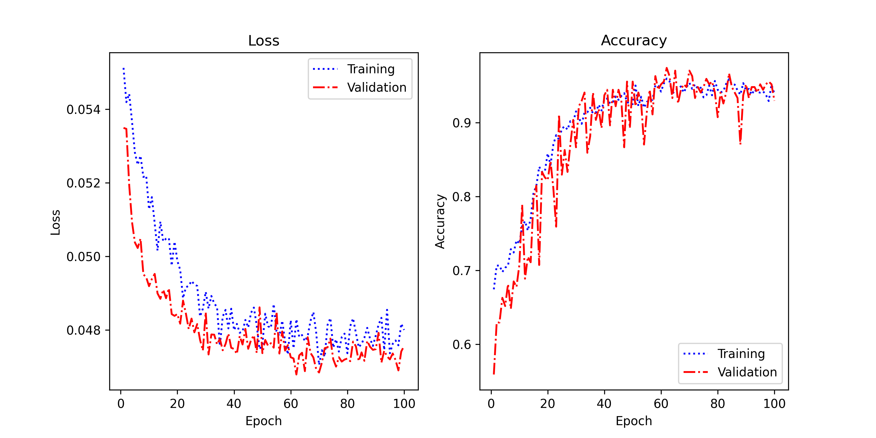 Loss & Accuracy Curves
